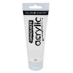Akrilne boje Daler-Rowney GRADUATE 120 ml - 011 White
