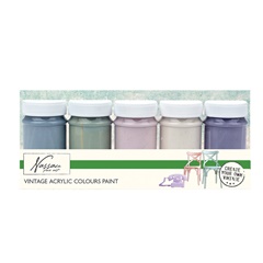 Akrilne boje Vintage Nassau Fine Art 5x80 ml