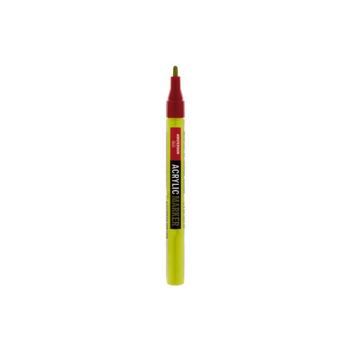 Akrilni marker AMSTERDAM SMALL 2mm - reflex yellow