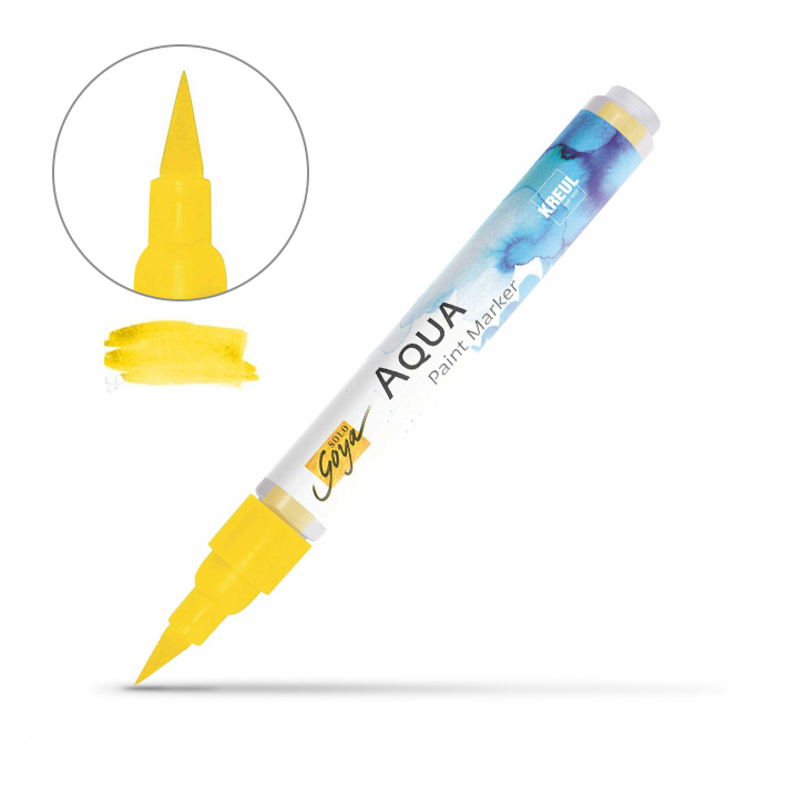 Akvarel flomaster Aqua Solo Goya - Cadmium Yellow
