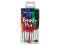 Akvarel markeri Ecoline Brush Pen - 5 djelni set