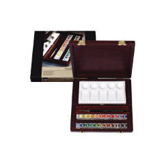 Akvarelne boje Rembrandt box traditional/22 posudice + pribor