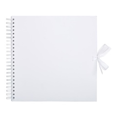 Album za scrapbooking bijeli / 30 cm