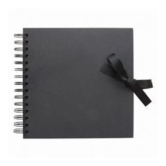 Album za scrapbooking crni / 30 cm