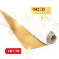 ARTMIE MIDAS zlatno slikarsko platno u roli 30 metara | širina 100 cm