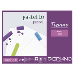 Blok bijelih papira za pastel FABRIANO Tiziano | različite dimenzije