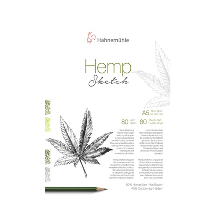 Blok za crtanje HAHNEMÜHLE HEMP SKETCH | A5