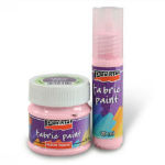 Boja za tekstil Pentart - 20 ml - rose