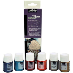 Boje sa efektom Pebeo Fantasy Moon Discovery set / 6 x 20 ml