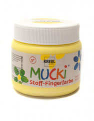 Boje za tekstil nanosive prstima 150 ml MUCKI | izbor nijansi