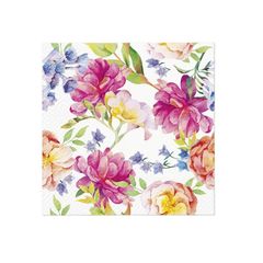 Decoupage salvete - Orchid with Peony - 1kom