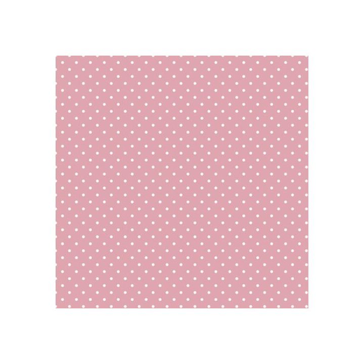 Decoupage salvete - White Dots on Pink - 1 kom