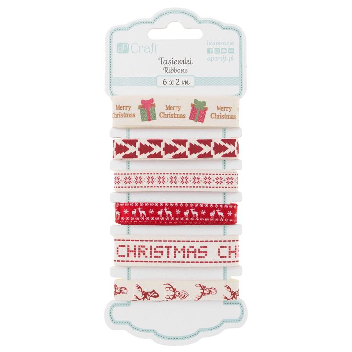 Dekorativna traka 6 komada  | Scandi Christmas