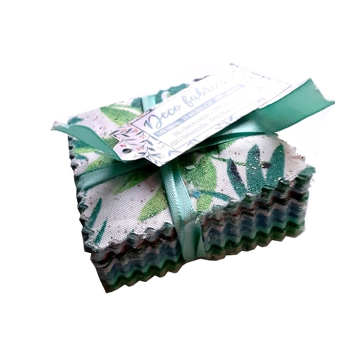 Dekorativne mini tkanine za patchwork 140 kom | izaberi boje