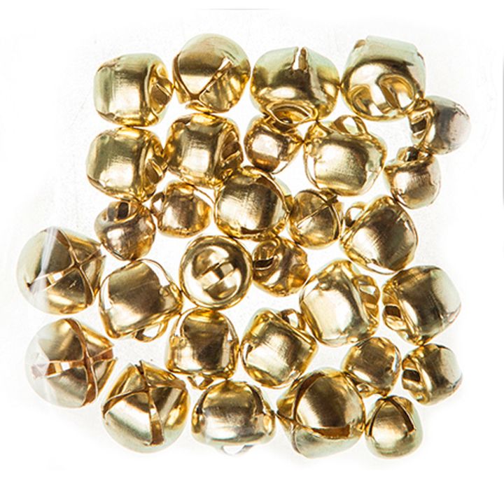 Dekorativni zlatni zvončići 30 komada