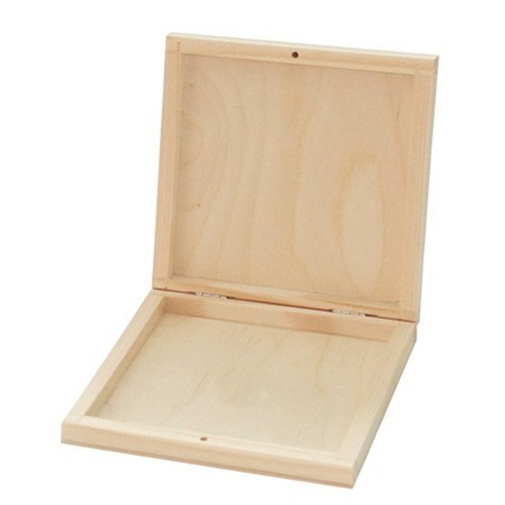 Drvena kutija za nakit za doradu