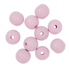 Drvene perle 2,5 cm – Pakiranje od 10 | Razne boje | Razne boje