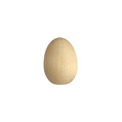 Drveno malo jaje 3.8 x 2.8 cm