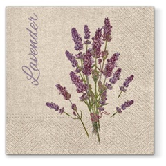 Eko salveta za dekupaž Lavender for you - 1 kom