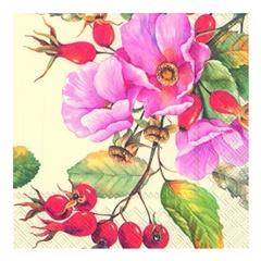 Eko salvete za dekupaž Wild Rose - 1 kom