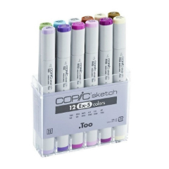 Flomasteri COPIC Sketch Ex-5 - set  12 kom