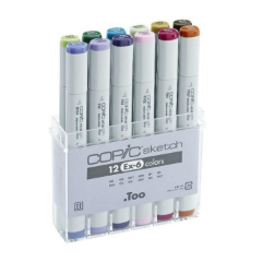 Flomasteri COPIC Sketch Ex-6 - set  12 kom