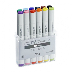 Flomasteri COPIC Sketch - set  12 kom