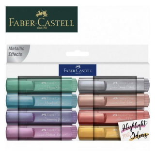Set metalik markera Faber-Castell - 8 komada