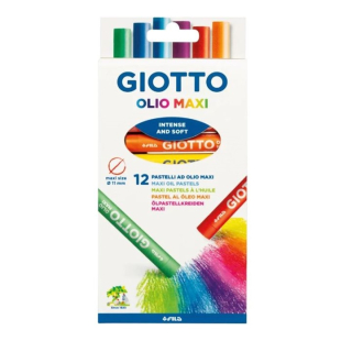 Uljane pastele GIOTTO OLIO MAXI 12 kom