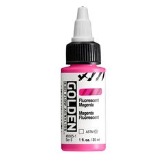 GOLDEN Fluorescentna akrilna boja visokog protoka 30 ml | Razne nijanse