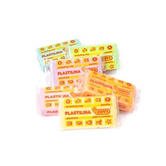 JOVI Plastelin pastelnih nijansi 6 x 50 g