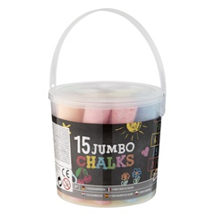 JUMBO Krede u boji u kantici 15 kom