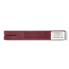 KOH-I-NOOR DUO grafitne mine 2 mm 2 kom | Različite razine tvrdoće
