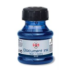 KOH-I-NOOR tinta za dokumente za nalivpero, 50 g – plava