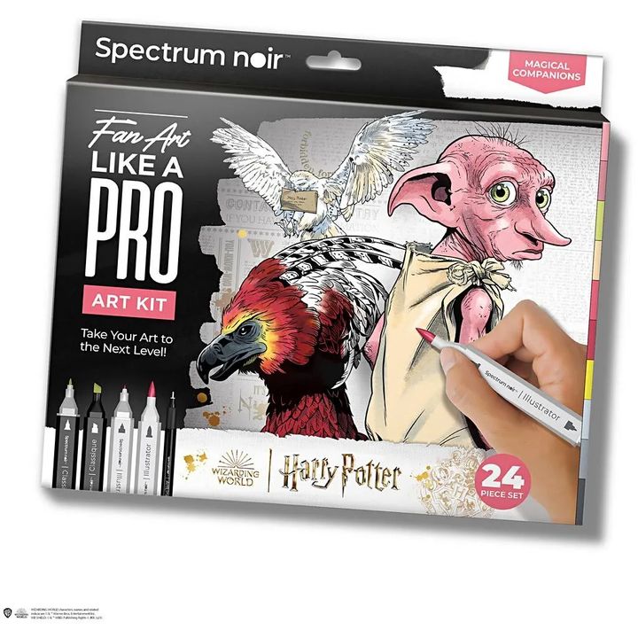 Komplet za ilustraciju HARRY POTTER: MAGICAL COMPANIONS