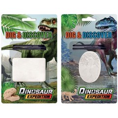 Komplet za iskapanje fosila dinosaura (2 različita)