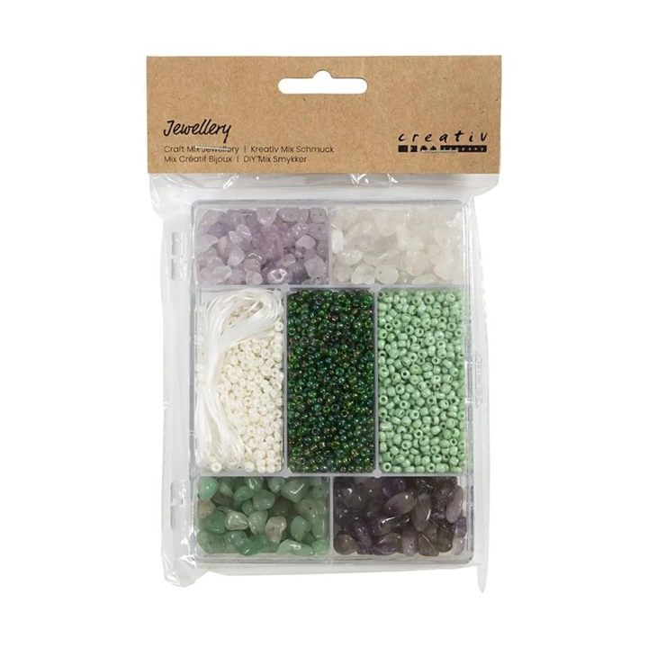 Komplet za kreativnu izradu nakita - Green Mix