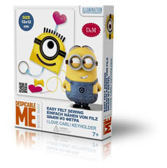 Kreativni set Minionsi - privezak za ključeve I love Carl