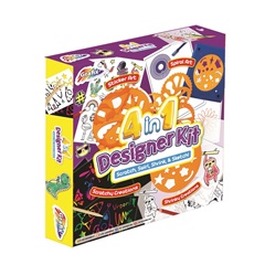 Kreativni set za djecu Grafix 4 v 1 Designer Kit