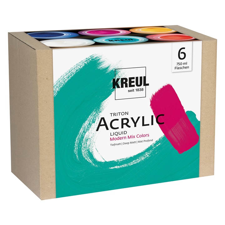 KREUL Triton set akrilnih boja