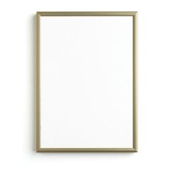 Metalni zlatni ram s plexiglasom | 15x21 cm