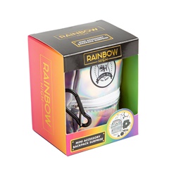 Mini ruksak s dodacima RAINBOW HIGH srebrni