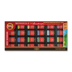 Mondeluz pejzažne akvarelne boje / 24 kom