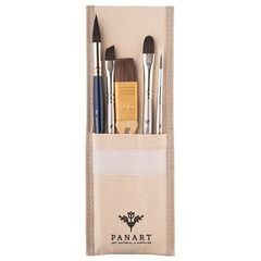 PanArt ATL‑01 Set kistova u pamučnoj kutijici za akvarel i akril, 5 komada