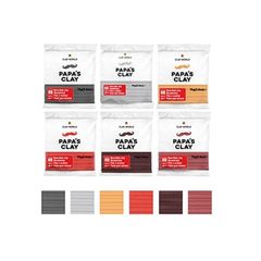 Papa's Clay Earth Set komplet od polimerske gline