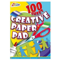 Papir u boji Grafix 21x30 cm - 100 listova u bloku