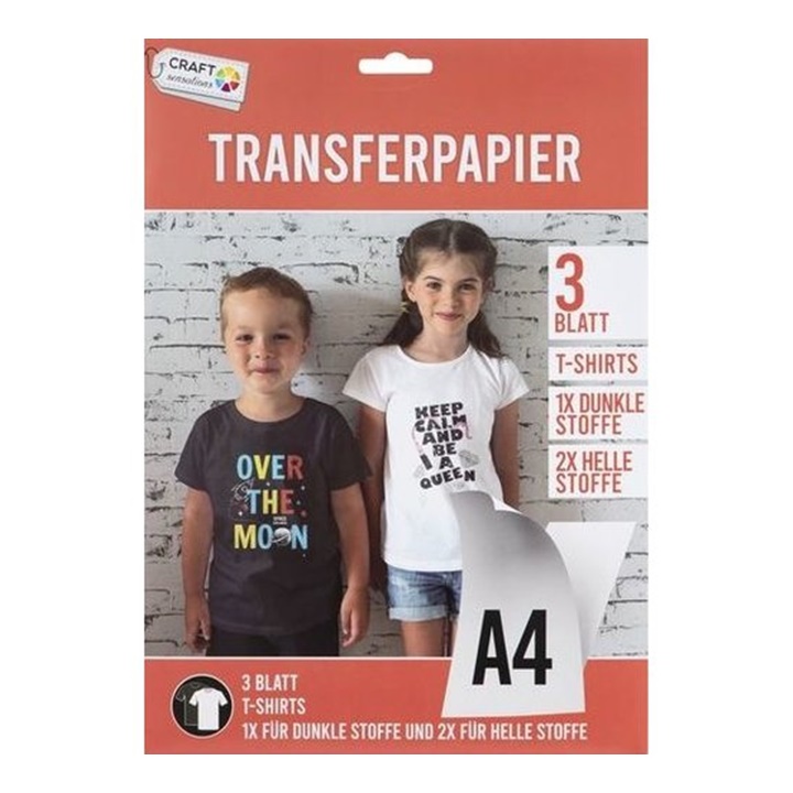 Papir za transfer Craft Sensations 3 kom