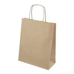 Papirnata vrećica smeđa 180x80x225 mm 10 kom