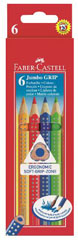 Drvene bojice Jumbo Grip set - 6 kom