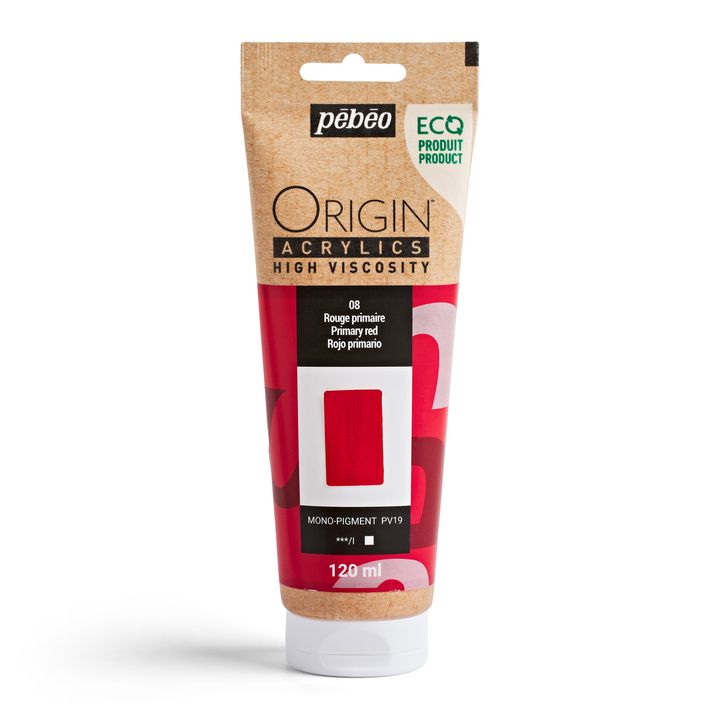 Pebeo ORIGIN akrilna boja 120 ml | Osnovna Crvena